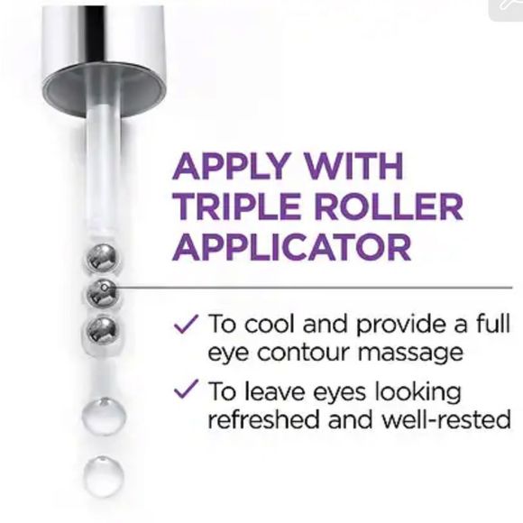 L'Oreal Paris Revitalift Derm Intensives Hyaluronic Acid and Caffeine Eye Serum - Picture 3 of 11